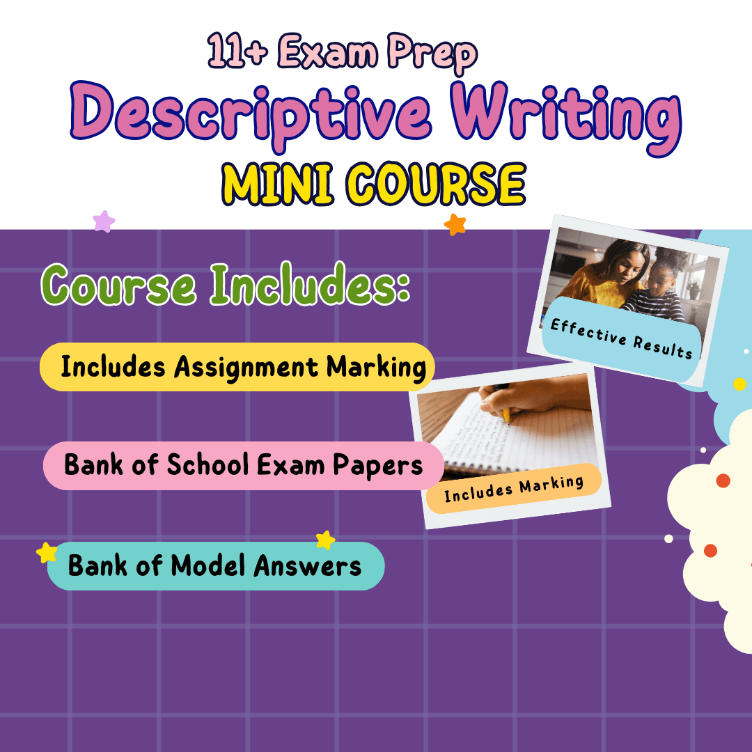 11+ Descriptive Writing Mini Course