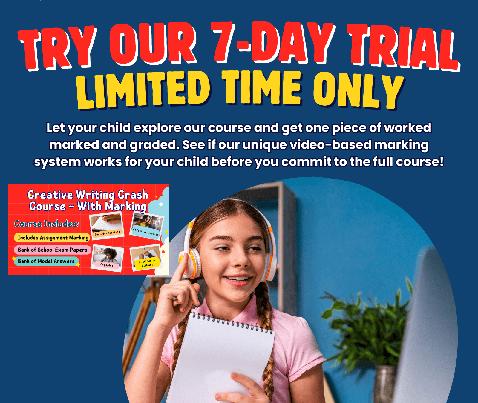 Creative Writing Crash Course - with Paid Trial